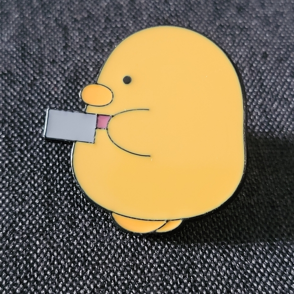 Deadly Duckie Enamel Pin - Picture 2 of 7